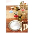 thumbnail image 2 of 96 Pack Beistle Pewter Color Party Paper Plates 9 inch, 2 of 2