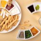 thumbnail image 5 of Cuencos de cerámica para salsas, juego de cuencos para salsas, platos para salsas de 3 oz, tazas/cuencos pequeños para salsas para sushi, salsa de tomate, barbacoa o fondue, ideales para diferentes, 5 of 7