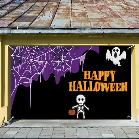 

70 .8X 157.4 Inches Garage Door Decorations Witch Event Dress for Women plus Size Sexy Party Dress for Women Event Tablecloth Birthday Party Decorations for Men Party for Kids 3-5