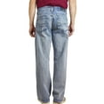 thumbnail image 2 of Bailey's Point Men's Fashion Relaxed Bootcut Jeans Light Wash Size 32X32, 2 of 3
