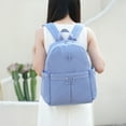 thumbnail image 3 of MKF Collection Tatum Women Backpack, Nylon Bookbag Purse Handbag Fashion Travel Daypack Bag by Mia K - Black, 3 of 8