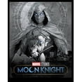 thumbnail image 2 of Men's Marvel: Moon Knight Dual Identity Poster  Graphic Tee Black 2X Large, 2 of 5