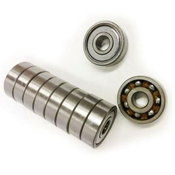 precision roller skate bearings, imi 627z japan, unused, vintage, 10pack, 7mm