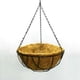 thumbnail image 1 of Cesta Colgante Para Maceta, Soporte Para Plantas De Alambre Semicircular Con Cadena Para Decoración De Porche, Jardín Y Balcón, 1 of 5