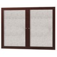 thumbnail image 3 of Aarco Products ODCCW3648R 48 in. W x 36 in. H Enclosed Bulletin Board - Cherry, 3 of 6
