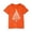 Orange, variant on Toddler Crew Neck Shirts, Boys Girls Christmas Tree Tshirt Xmas Graphic Short Sleeve Cotton Tops Holiday Outfit, Sizes 3-10 Years, 1-Pack