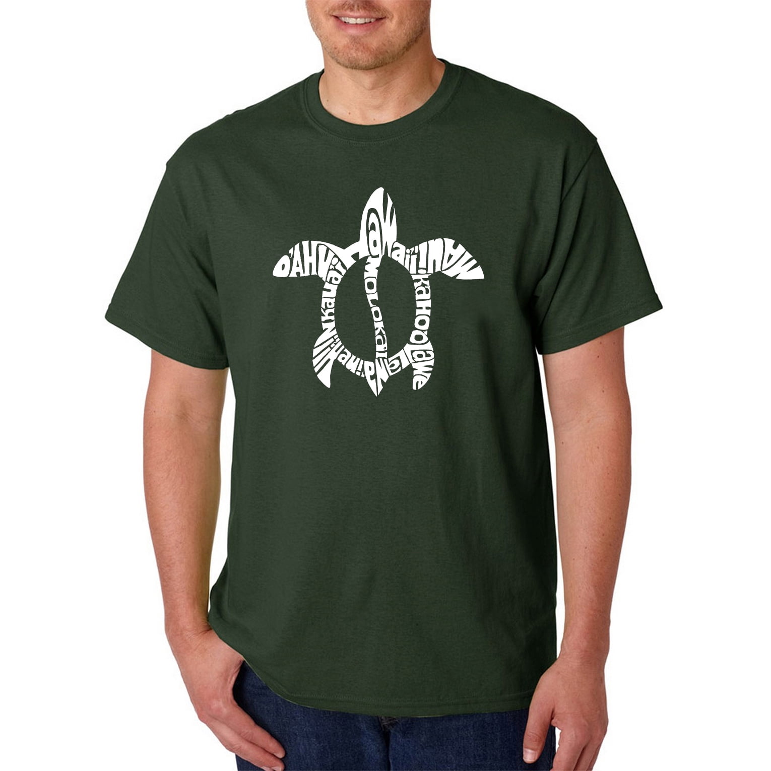 Men's t-shirt - honu turtle - Hawaiian 