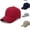 A-Red272, variant on Babaley Mens Baseball Cap Cotton Solid Color Breathable Sun Hat Outdoor Casual Sport Running Hiking Hats