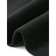thumbnail image 5 of Abrigo de Talla Grande para Mujeres con Cuello Chal, Abrigo de Un Solo Botón, 1X Negro, 5 of 6