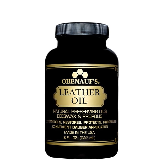 Acondicionador para cuero Obenauf's Leather Oil 240 ml con aplicador