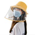 thumbnail image 3 of Women's Two-ways Bucket Hat Protective Sun Hat with Removable Clear Visor, 3 of 4