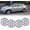 sliver, variant on 4 PCS Toyota Corolla 15 inch Hubcaps for 2005-2008 Toyota Corolla Snap-On Black Lacquer 6 Spoke Style 15 inch Wheel Rims Cover for OEM NO. 42621-AB110