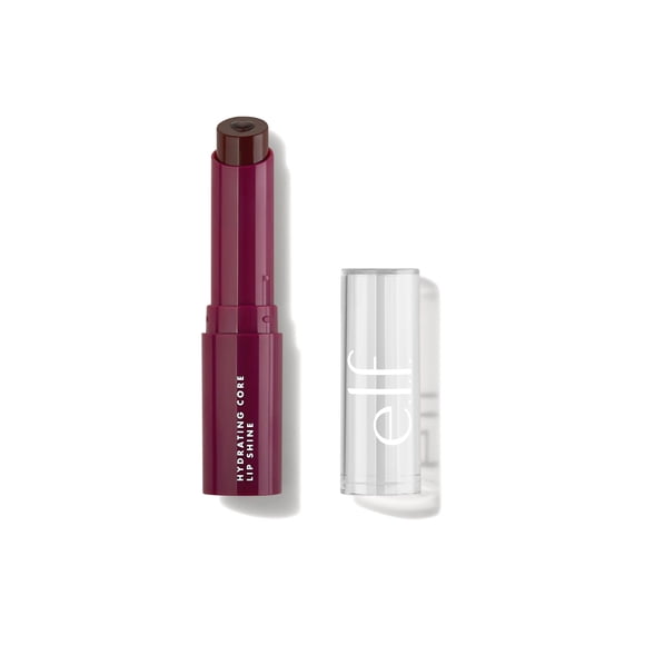 e.l.f. Brillo labial hidratante, acondicionador y bálsamo labial nutritivo, barra de labios teñida de color transparente, extático, 0.09 oz