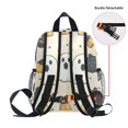 thumbnail image 5 of FORMRS School Backpack with Front Zippered Pocket 12" Student Travel Daypack, Halloween Black Pumpkins, 5 of 6