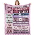 thumbnail image 1 of LHSHID 10 Year Old Girl Birthday Gifts Blanket 10th Birthday Decorations for Girl Best Birthday Gifts for 10 Year Old Girl Birthday Gift Ideas for Teen Girl Throw Blanket 30"x40", 1 of 7