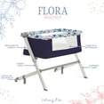 thumbnail image 3 of Dream On Me Flora Baby Bassinet in Floral Bloom, Portable Travel Bassinet with Carry Bag, 3 of 12