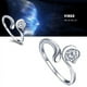 thumbnail image 2 of Constelaciones expandible dedo Anillos Joyería Ajustable Apertura Anillo Boda Anillos de Novia Regalo, 2 of 2