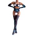 thumbnail image 3 of Gibobby Lenceria mujer sexy Bragas de satén para mujer, sexy, con costuras de cinta, sin espalda, lencería erótica(Negro, M), 3 of 5