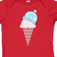 thumbnail image 4 of Inktastic Valentine's Day Ice Cream Cone Boys or Girls Baby Bodysuit, 4 of 5