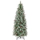 thumbnail image 5 of Costway Árbol de Navidad artificial preiluminado de 180 cm con 618 puntas de ramas nevadas y 280 luces LED, 5 of 5