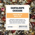 thumbnail image 4 of Tiesta Tea - Cantaloupe Cascade | Loose Leaf Herbal Tea | Caffeine-Free Melon Blend | Make Hot or Iced & Brews Up to 25 Cups | 2.5 Ounce Resealable Pouch, 4 of 9