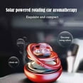 thumbnail image 3 of AutoNexis Solar Rotating Car Perfume air Freshener Aromatherapy Ornament Car Accessories, 3 of 8