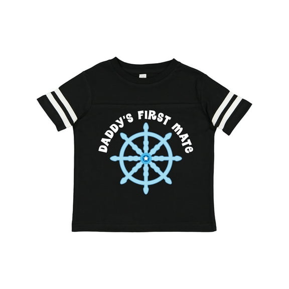 Inktastic Daddy's First Mate Sailing Nautical Boys Toddler T-Shirt