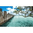 thumbnail image 2 of Bill Carson Photography 18x13 Black Ornate Wood Framed with Double Matting Museum Art Print Titled - Crystal Clear Paradise, 2 of 4