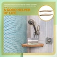 thumbnail image 4 of QUMIIRITY 2 Pcs Wood Corners Shelves Corner Shelves Unit Organizing Items Sector Shape Study, 4 of 6