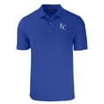 thumbnail image 2 of Men's Cutter & Buck Royal Kansas City Royals Forge Eco Stretch Recycled Polo, 2 of 3
