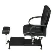 OmySalon Pedicure Unit Chair with Hydraulic Chair & Foot Rest, Foot Massage Station Nail Spa Furniture, Perfect for Beauty Salon Home Use