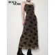 thumbnail image 2 of Rockmore Vintage Print Mesh Maxi Dresses Summer Dark Academic Goth Party Long Dress Women y2k Grunge Fairycore Outfits vestidosS Gao Jinjia LED, 2 of 2