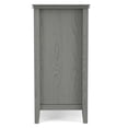 thumbnail image 3 of Simpli Home Artisan 53 inch Wide Solid Wood Tall TV Stand in Fog Grey For TVs up to 60 inches, 3 of 13