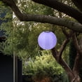 thumbnail image 2 of MOQIN 12-Inch Waterproof Solar-Powered Lanterns - Outdoor/ Indoor Hanging Solar Lanterns Chinese Traditional Nylon Hanging Lanterns LED Garden Decorative Light, 2 of 9