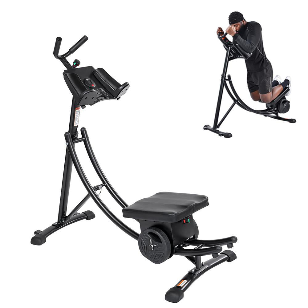 Details about   Abs Crunch Abdominal Exercise Machine Ab Coaster Fitness Body Muscle Workout US 