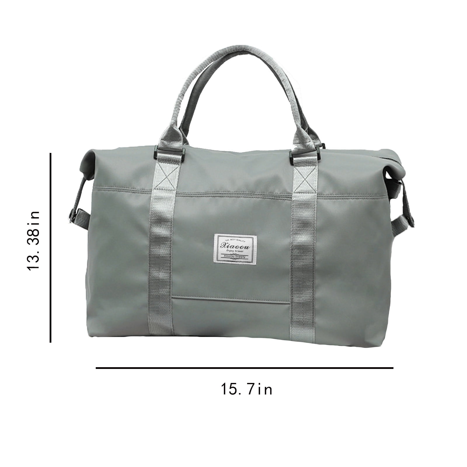 FAMTKT Expandable Gym Bags, Duffle Bags for Sports and Weekend Travel, Large Capacity Lightweight Overnight Bags for Men and Women, Travel Duffel Bags, Sports Tote Bag