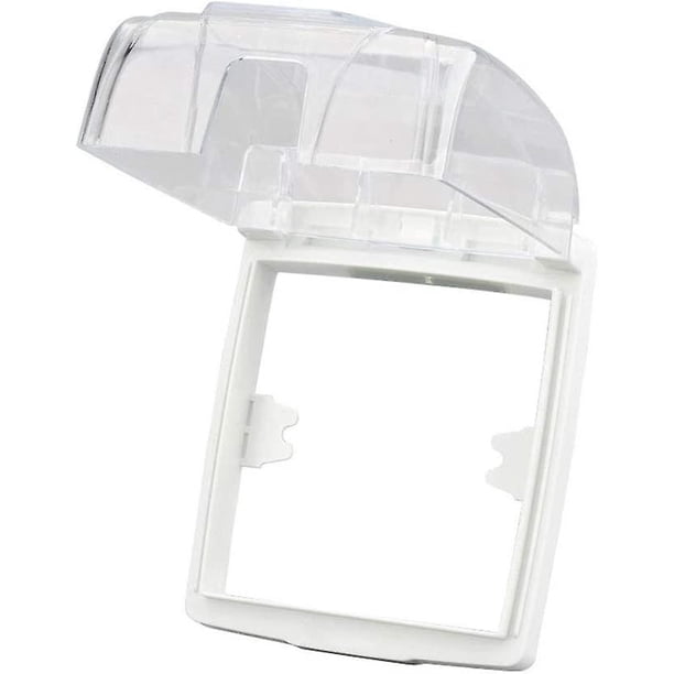 Waterproof Outdoor Wall Switch Sockets, 86 Types Switched Sockets, Wall Light, Doorbell, Clear Cover, Bathroom and Kitchen Accessory