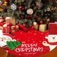 thumbnail image 5 of Ornament Home Supplies Happy New Year Tree Accessories Snowman Santa Elk Merry Christmas Christmas Trees Skirt Apron Xmas Floor Cover Party Decor C, 5 of 8