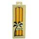 thumbnail image 1 of Velas de Cera de Palma Aloha Bay Cono de Palma 9 sin Aroma Color Dorado Miel, 1 of 1
