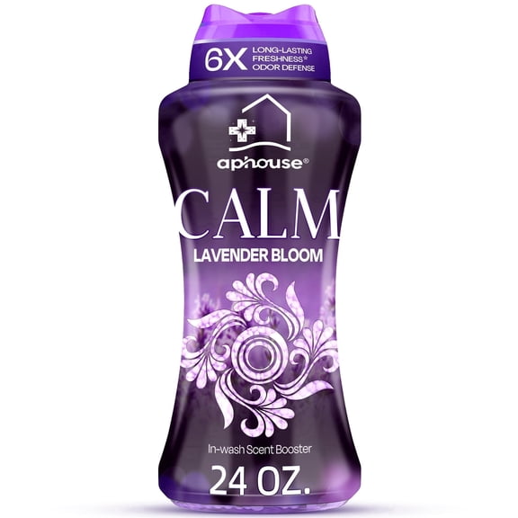 aphouse In-Wash Laundry Beads for Odor Protection, 24 oz, Lavender Bloom, Long Lasting Freshness For Scent Beads