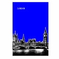 thumbnail image 2 of Renditions Gallery London Skyline Cityscape Giclee Print Poster, 24x36, Blue, 2 of 4