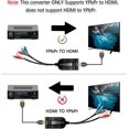 thumbnail image 4 of Ypbpr To Hdmi Converter Adapter, Component To Hdmi, 5rca Rgb Ypbpr To Hdmi Converter Supports 1080p Video Audio Converter Adapter Compatible With Dvd, 4 of 5