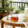 thumbnail image 2 of Clearance Under $5.04! 1Pc Glass Creamer Pitcher with Handle for Coffee and Milk (A, D), 2 of 6