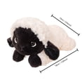 thumbnail image 2 of Dreamy Sheep Soother Plush – Soft Black & White Lamb Stuffed Animal for Bedtime Comfort & Farmhouse Style Nursery Decor S, 2 of 5