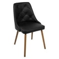 thumbnail image 2 of LumiSource Grey, Walnut Giovanni Chair, 2 of 8