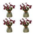 thumbnail image 2 of Coofit 4PCS Artificial Flower Lifelike Calendula Officinalis Fake Flower Faux Flower, 2 of 9