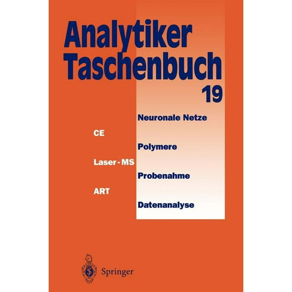 Analytiker-Taschenbuch Analytiker-Taschenbuch, Book 19, (Paperback)