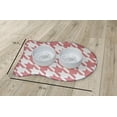 thumbnail image 2 of Simply Daisy Geometric Fish Shape Pet Feeding Mat for Cats, 2 of 3