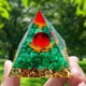 thumbnail image 1 of Pirámide De Cristal Cristales Naturales Orgonite Pyramid Orgone Energy Healing Ornament Decor (D) Ehuebsd, 1 of 6