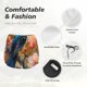 thumbnail image 4 of Balery Bluebird Blossom Elegance Pantalones cortos deportivos para mujer con forro y dos bolsillos, elásticos, para entrenamiento, gimnasio, yoga-Small, 4 of 7